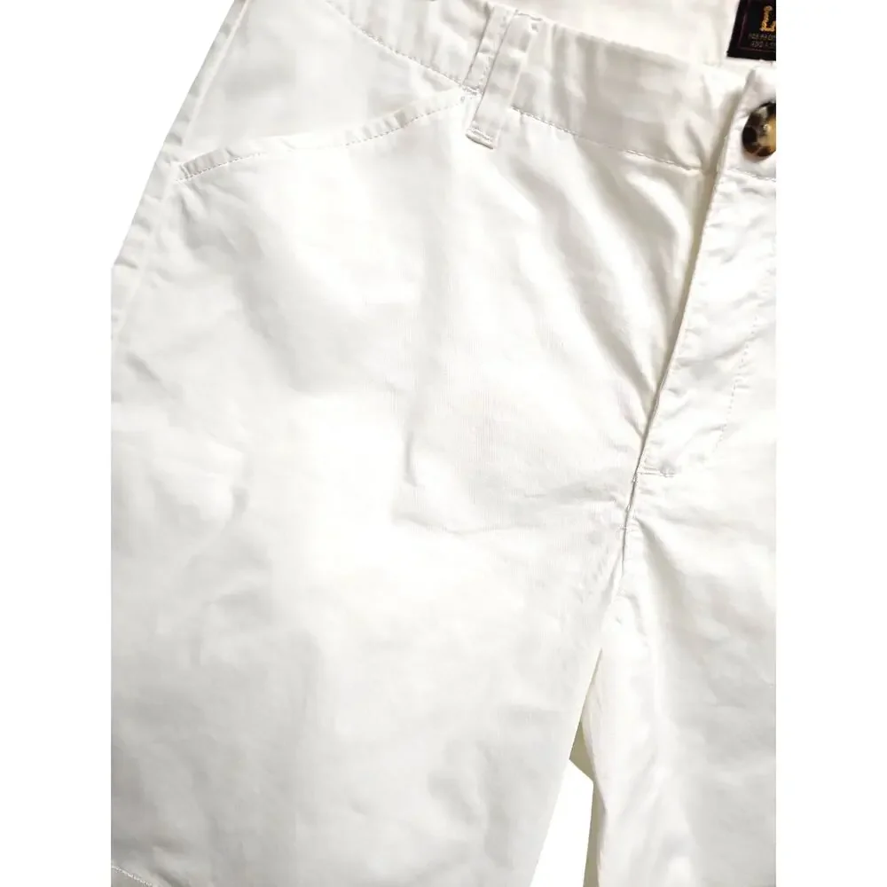 Lee Legendary Style Bermuda Shorts Women's White Mid Rise Size 14 M (NWT) - Picture 3 of 15